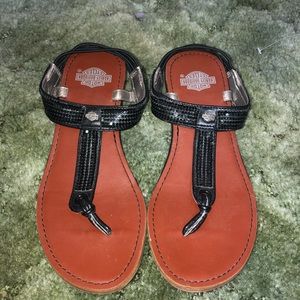 Harley Davidson Flip Flops